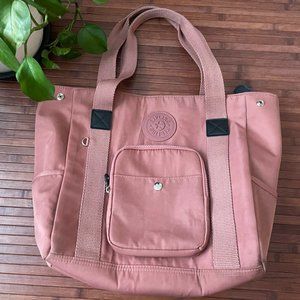 Large  Blush Kipling tote bag